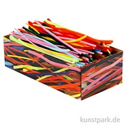 Artikelbild des Artikels “XXL Set - Pfeifenputzer Chenilledraht, Bunt, 30 cm, 700 Stück “