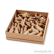 Artikelbild des Artikels “XXL Set - Polartiere aus Pappmaché, 8 - 12,8 cm, 32 Stück “