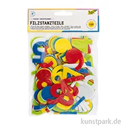 Artikelbild des Artikels “Zahlen aus Filz, selbstklebend, 120 Stück - farbig sortiert “