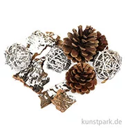Artikelbild des Artikels “Zapfen-Potpourri braun geweißt “