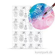 Artikelbild des Artikels “Zauberpapier - Weihnachtskugeln, DIN A4, 250 g “