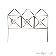 Artikelbild des Artikels “Miniatur Zaun aus Metall - Braun, 9 cm “