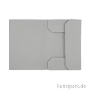 Artikelbild des Artikels “Klassische Zeichnungsmappe aus hellgrauem Karton DIN A4 ohne Band“