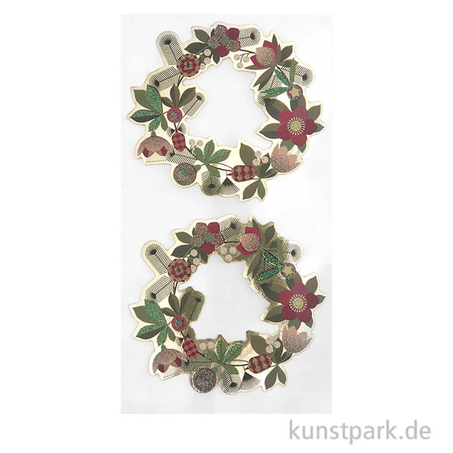 Artikelbild 1 des Artikels “3D Sticker - Christmas Rocks, Helleborus “