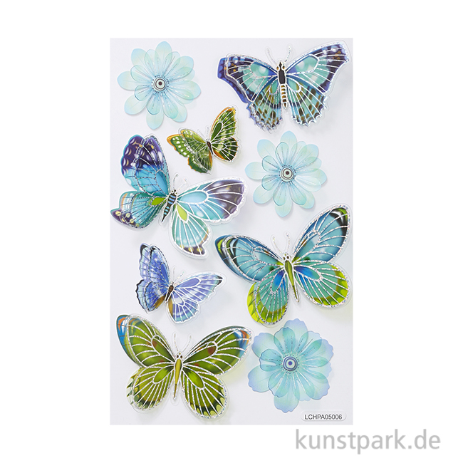 Artikelbild 1 des Artikels “3D Sticker - Deko Aufkleber Schmetterlinge V “