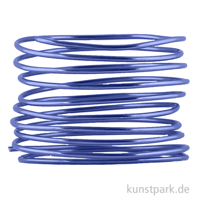 Artikelbild 1 des Artikels “Aludraht zur Dekoration und Schmuckherstellung, 2m 2 mm | Blau“