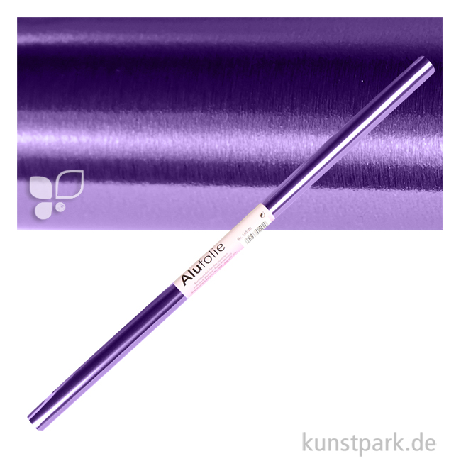 Artikelbild 1 des Artikels “Alufolie doppelseitig kaschiert 50x78 cm Rolle Rolle | Gold-Violett“