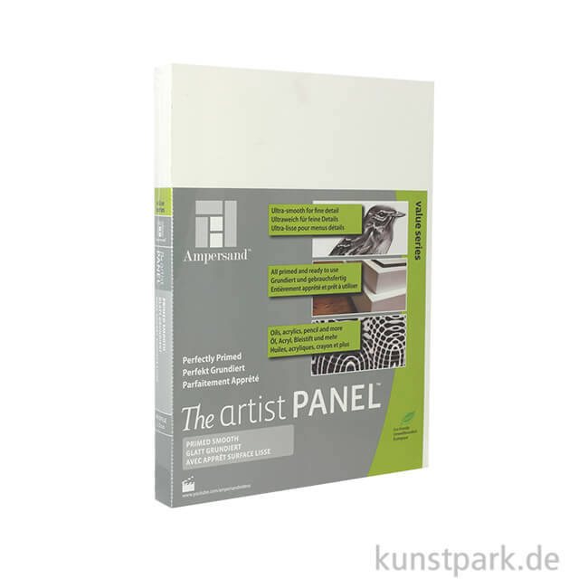 Artikelbild 1 des Artikels “Ampersand Artist Panel - Primed Smooth 22 mm 20 x 30 cm“