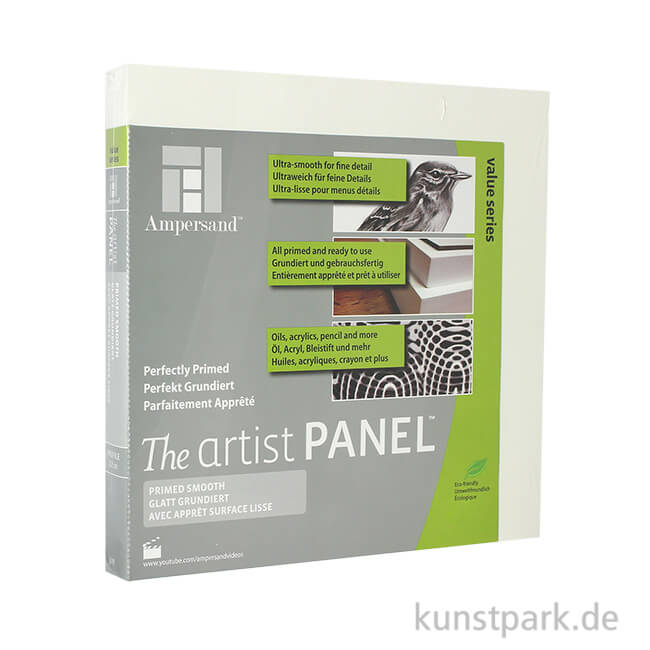 Artikelbild 1 des Artikels “Ampersand Artist Panel - Primed Smooth 22 mm 30 x 30 cm“