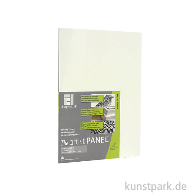 Artikelbild 1 des Artikels “Ampersand Artist Panel - Primed Smooth 3 mm 13 x 18 cm“