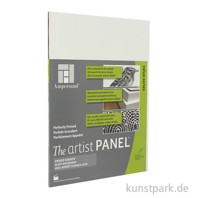 Artikelbild 1 des Artikels “Ampersand Artist Panel - Primed Smooth 3 mm 50 x 70 cm“