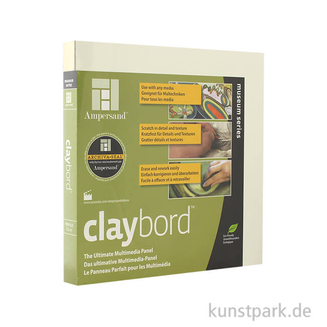 Artikelbild 1 des Artikels “Ampersand ClayBord - 22 mm 30 x 30 cm“