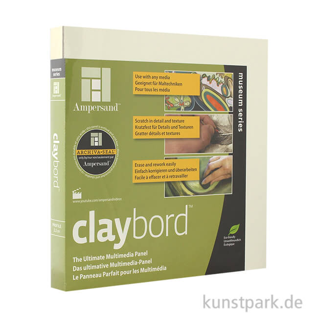 Artikelbild 1 des Artikels “Ampersand ClayBord - 22 mm 40 x 40 cm“