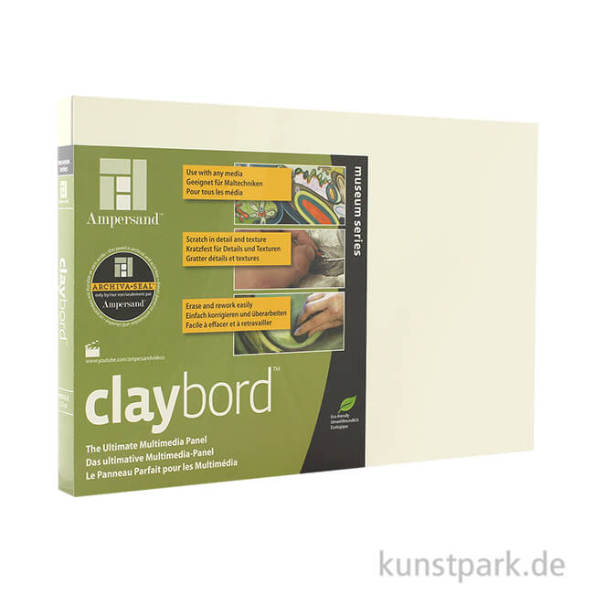 Artikelbild 1 des Artikels “Ampersand ClayBord - 22 mm 40 x 50 cm“