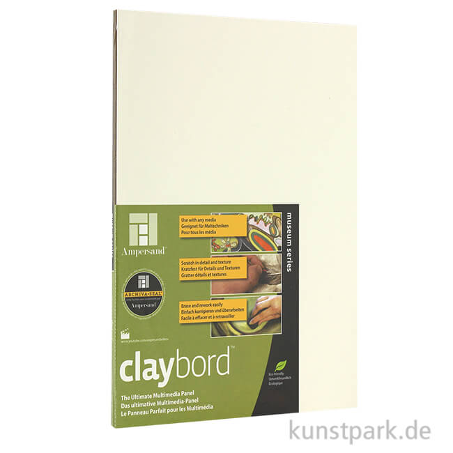 Artikelbild 1 des Artikels “Ampersand ClayBord - 3 mm 50 x 70 cm“