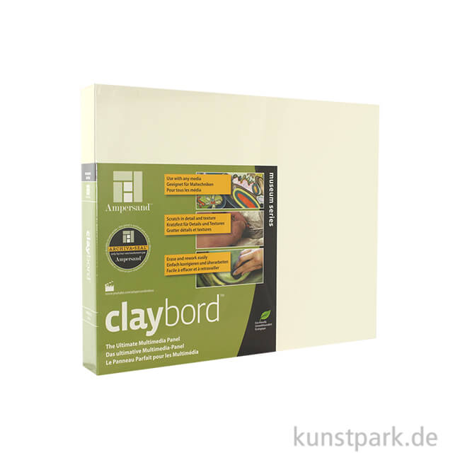 Artikelbild 1 des Artikels “Ampersand ClayBord - 38 mm 24 x 30 cm“