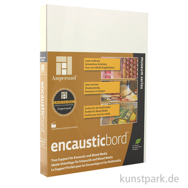 Artikelbild 1 des Artikels “Ampersand EncausticBord - 22 mm 40 x 50 cm“