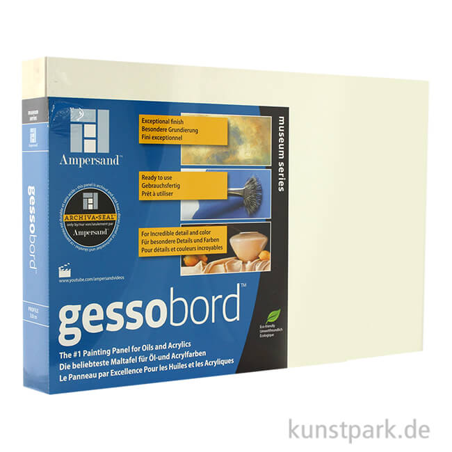Artikelbild 1 des Artikels “Ampersand GessoBord - 38 mm 40 x 60 cm“
