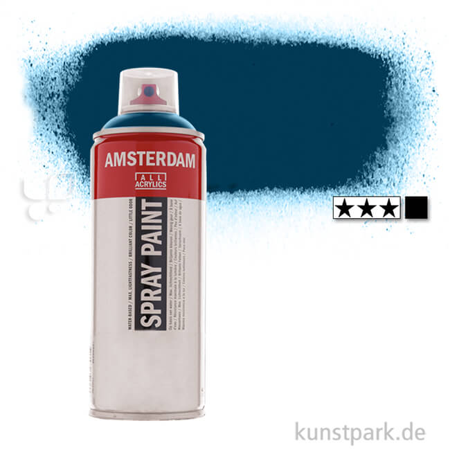 Artikelbild 1 des Artikels “Talens AMSTERDAM Spray Paint 400 ml Einzelfarbe | 566 Preußischblau (Phthalo)“