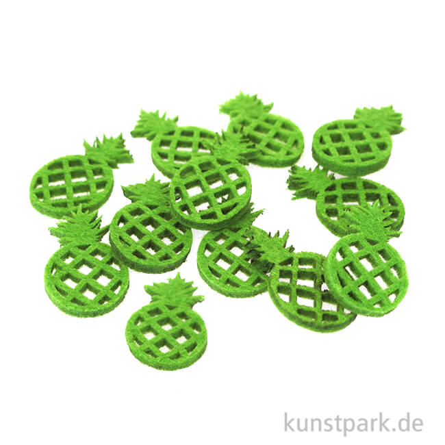Artikelbild 1 des Artikels “Ananas aus Filz, 37x20 mm, 12 Stück “