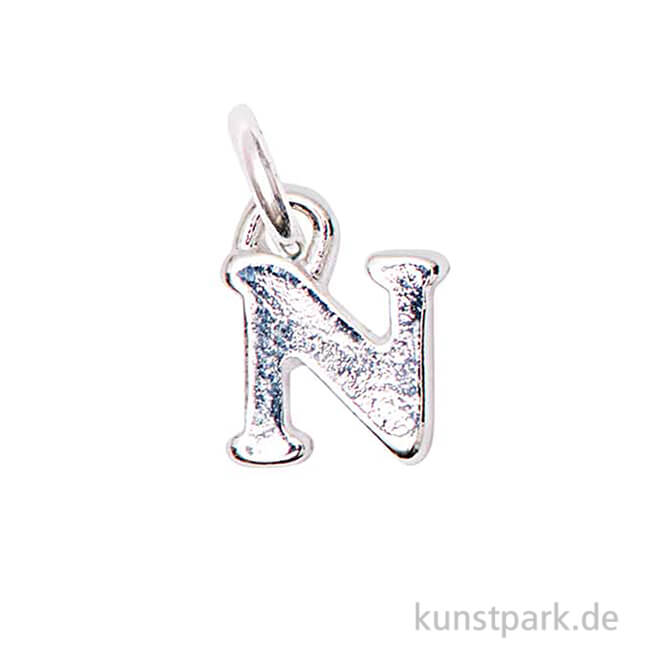 Artikelbild 1 des Artikels “Anhänger Buchstabe - Silber einzel | N“