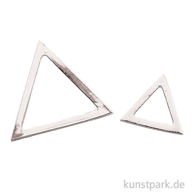 Artikelbild 1 des Artikels “Anhänger Dreiecke - Silber, 2 Stück “