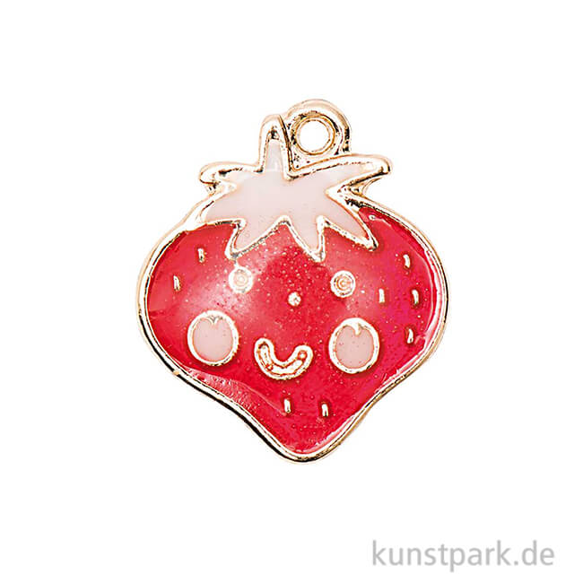 Artikelbild 1 des Artikels “Anhänger Emaille - Erdbeere “