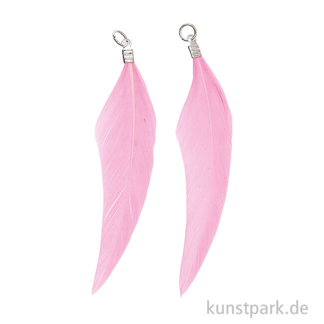Artikelbild 1 des Artikels “Anhänger Federn - Neon Pink, 2er Set “