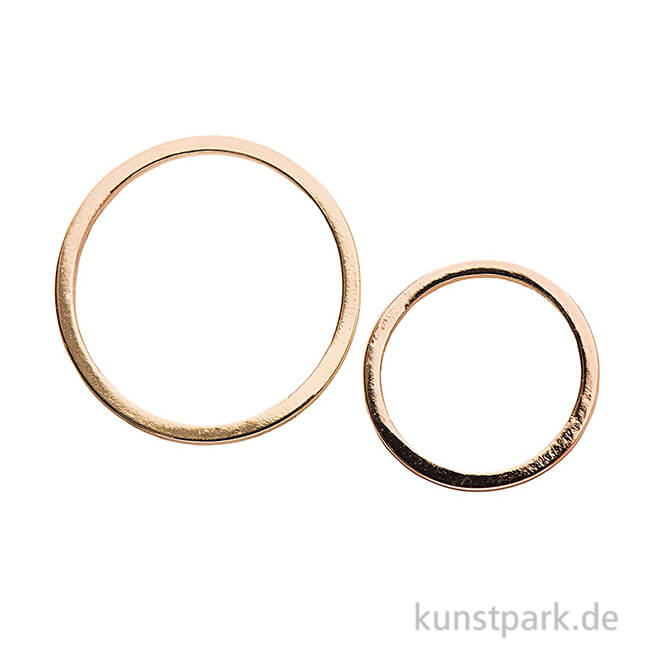 Artikelbild 1 des Artikels “Anhänger Kreise - Gold, 2 Stück “