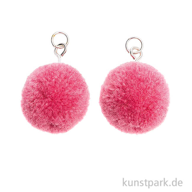 Artikelbild 1 des Artikels “Anhänger Pompons - Pink, 2er Set “