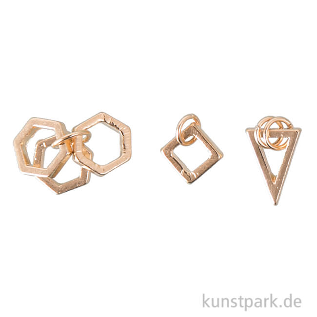 Artikelbild 1 des Artikels “Anhänger Set - Geometrisch, Gold “