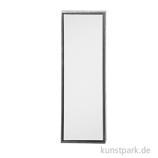 Artikelbild 1 des Artikels “Antiksilber-Rahmen mit Leinwand, Tiefe 3 cm 34 x 94 cm“