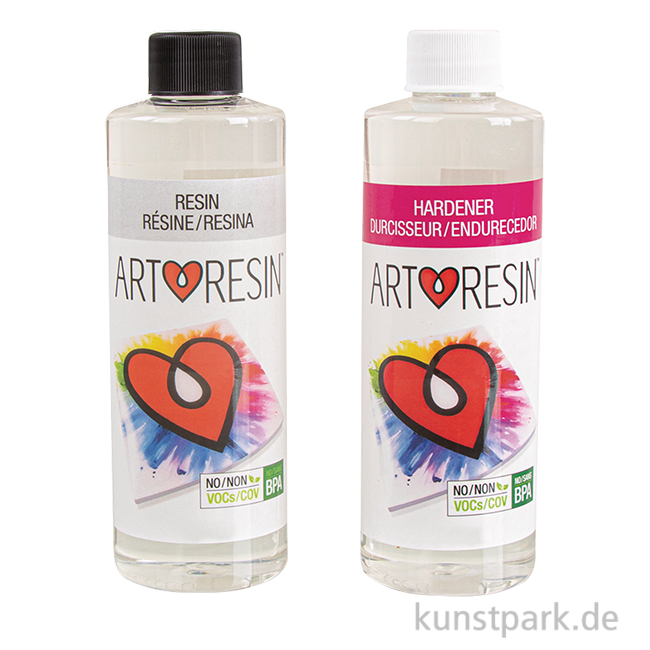 Artikelbild 1 des Artikels “Art Resin Epoxidharz, Transparent, 2 Komponenten Gießharz 2 x 470 ml“