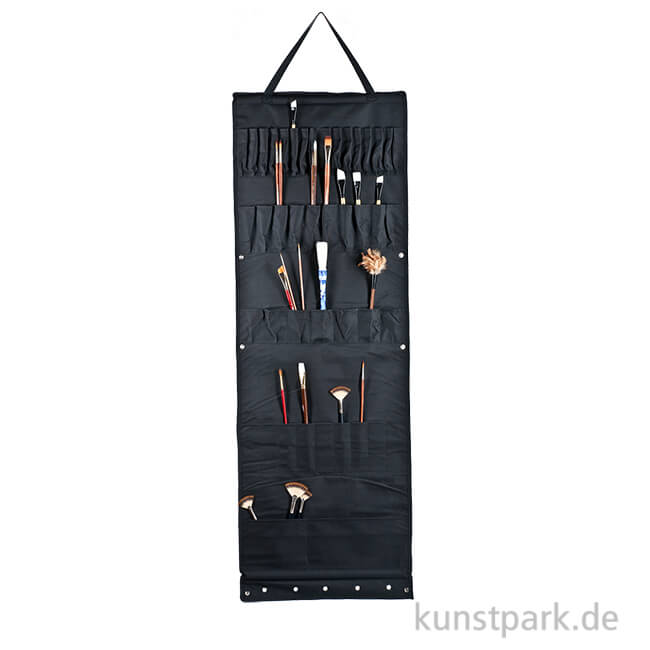 Artikelbild 1 des Artikels “Atelier-Wandhänger mit 48 Taschen, Größe etwa 50 x 148 cm Nylon schwarz“