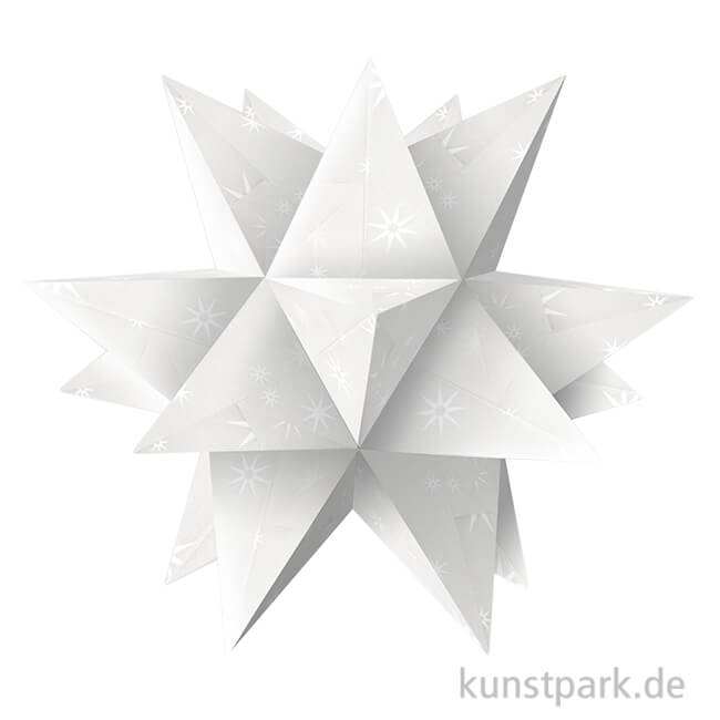 Artikelbild 1 des Artikels “Aurelio-Stern Bastelset - White Line Sterne, 14,8x14,8 cm, 115g “