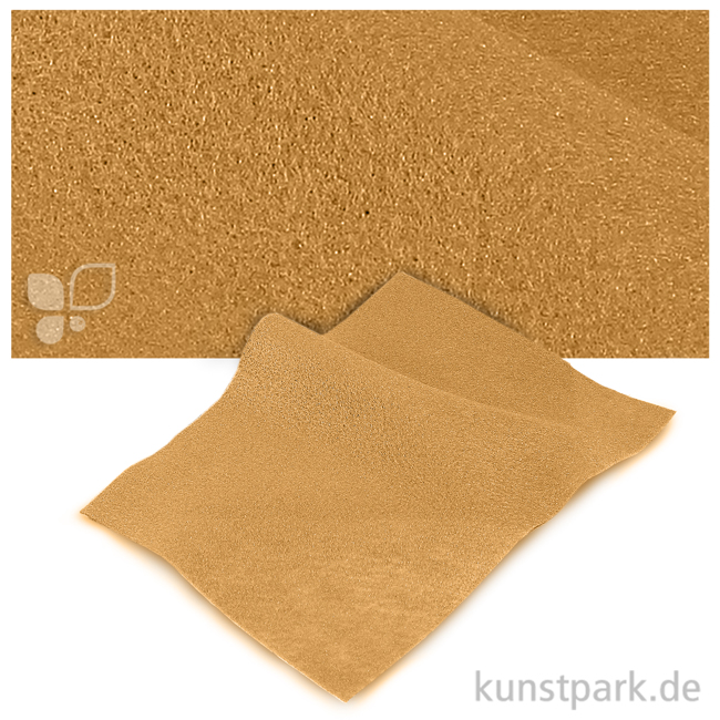 Artikelbild 1 des Artikels “Bastelfilz 20x30 cm, 2mm Einzelbogen | Hellbraun“