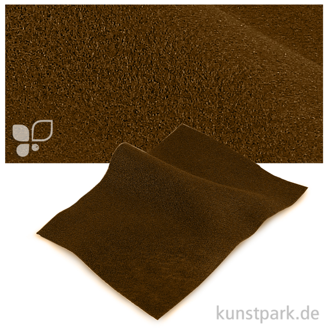 Artikelbild 1 des Artikels “Bastelfilz 20x30 cm, 2mm Einzelbogen | Braun“