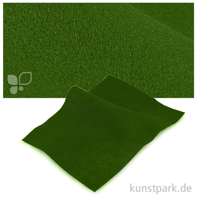 Artikelbild 1 des Artikels “Bastelfilz 20x30 cm, 2mm Einzelbogen | Grasgrün“