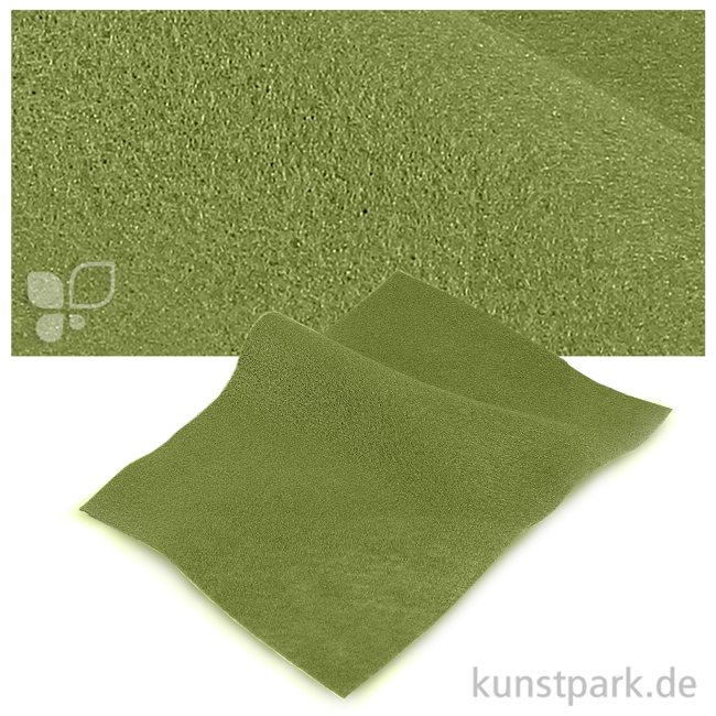 Artikelbild 1 des Artikels “Bastelfilz 20x30 cm, 2mm Einzelbogen | Oliv“