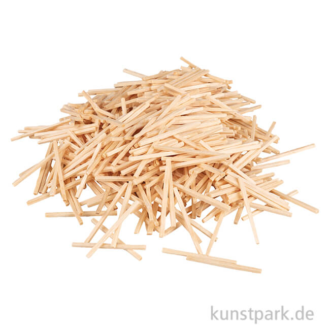 Artikelbild 1 des Artikels “Bastelhölzer, Natur, 2 mm Durchmesser, 4,3 cm, 550 Stück “