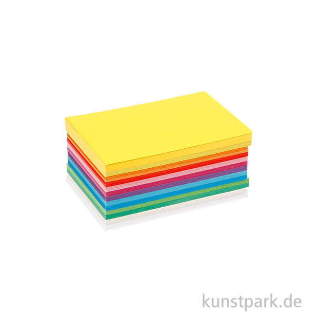 Artikelbild 1 des Artikels “Bastelkarton COLORTIME - Happy, 180g, sortiert DIN A6 - 120 Blatt“