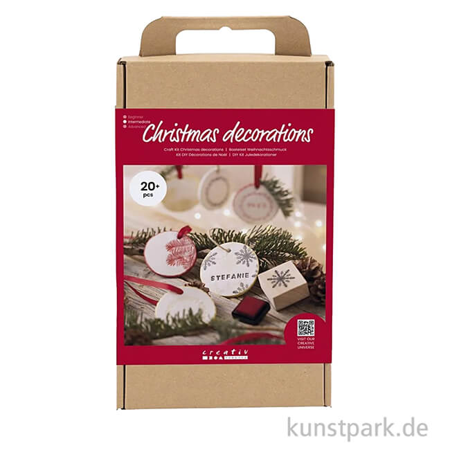 Artikelbild 1 des Artikels “Bastelset Weihnachtsschmuck aus Ton “