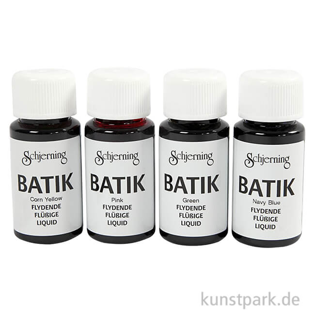 Artikelbild 1 des Artikels “Schjerning Batikfarben Set mit 4 Farben im 50 ml Fläschchen “