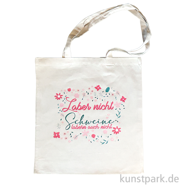 Artikelbild 1 des Artikels “Baumwolltasche, Natur, Bedruckt, Design, Laber nicht “