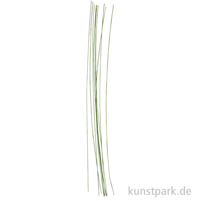 Artikelbild 1 des Artikels “Blumendraht mit grünem Papier ummantelt, 20 Stück, Länge 30 cm “