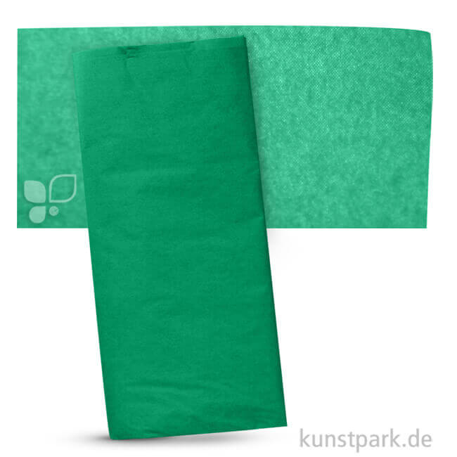 Artikelbild 1 des Artikels “Blumenseide 50x70 cm, 5 Bogen, 20g Farbe | Dunkelgrün“