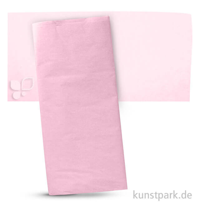 Artikelbild 1 des Artikels “Blumenseide 50x70 cm, 5 Bogen, 20g Farbe | Hellrosa“