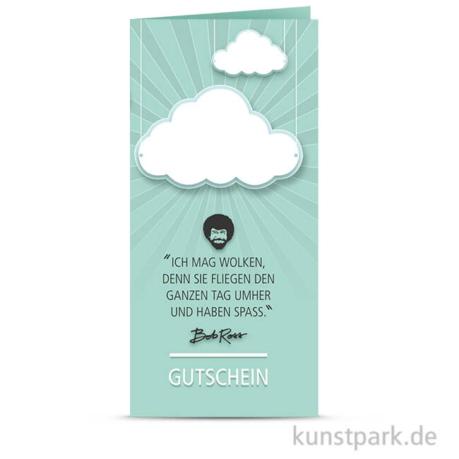 Artikelbild 1 des Artikels “Bob Ross Gutschein - Wolkenspaß “