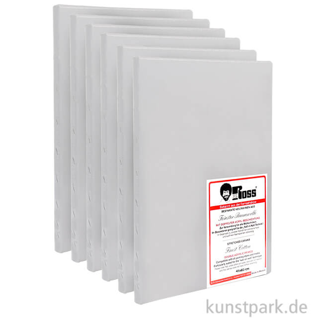 Artikelbild 1 des Artikels “Bob Ross Keilrahmen Set, 45 x 60 cm, 6 Stück “
