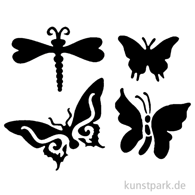 Artikelbild 1 des Artikels “Bodypainting-Schablonen Set Butterfly “